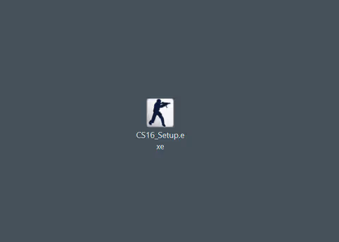 Run CS 1.6 installer setup