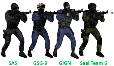 Police Skins from CS 1.6